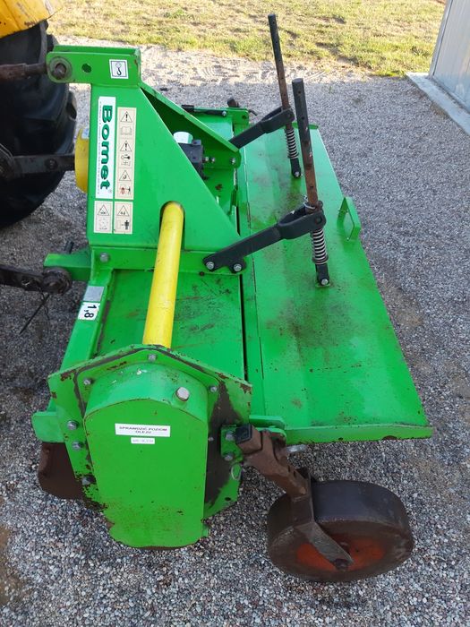 Glebogryzarka zawieszania + koła 180cm bomet pod truskawki