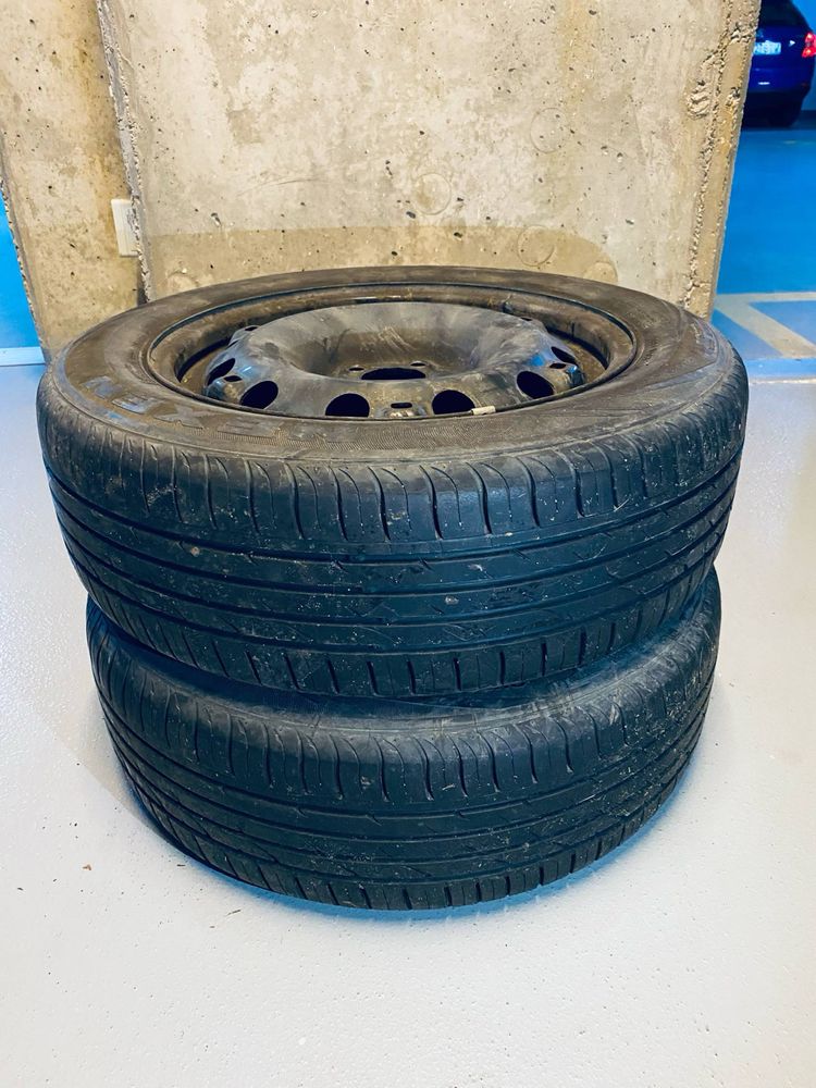 2 x Koła Felgi 5 x 100, 185/60 R15 Nexen