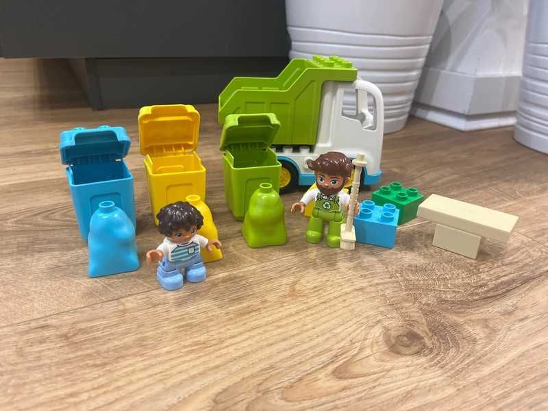 LEGO Duplo 10945 - Śmieciarka i recykling