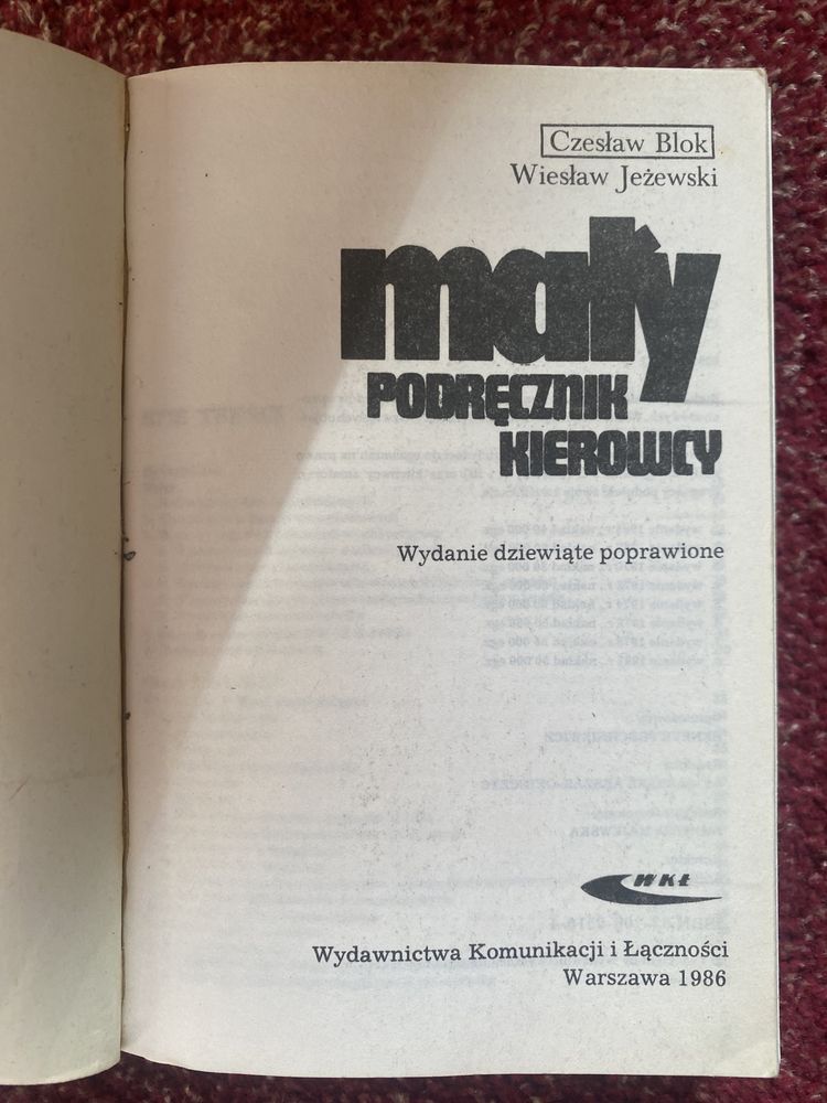 Mały podręcznik kierowcy