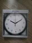 Zegar czarny  nowy 23cm