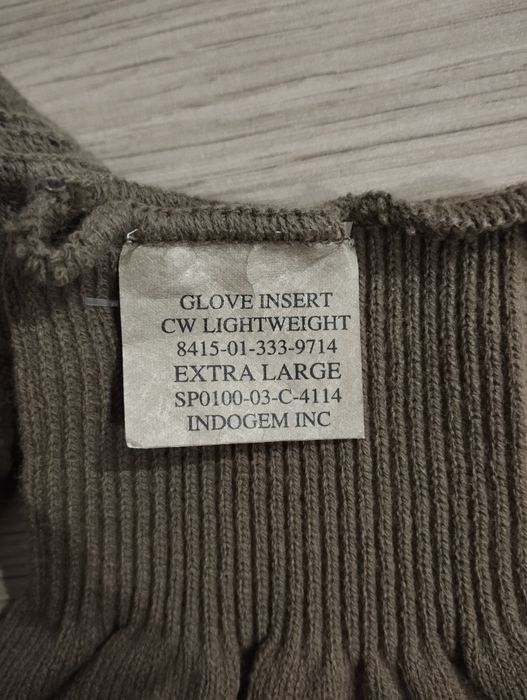 Рукавиці лайнер армия США контракт