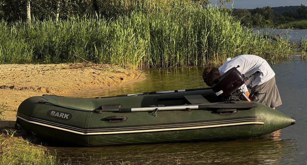 Лодка bark-290 та мотор yamaha-2
