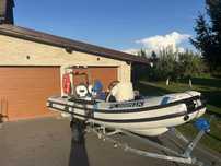 Motorówka Ponton RIB 500 Silnik Yamaha 40hp