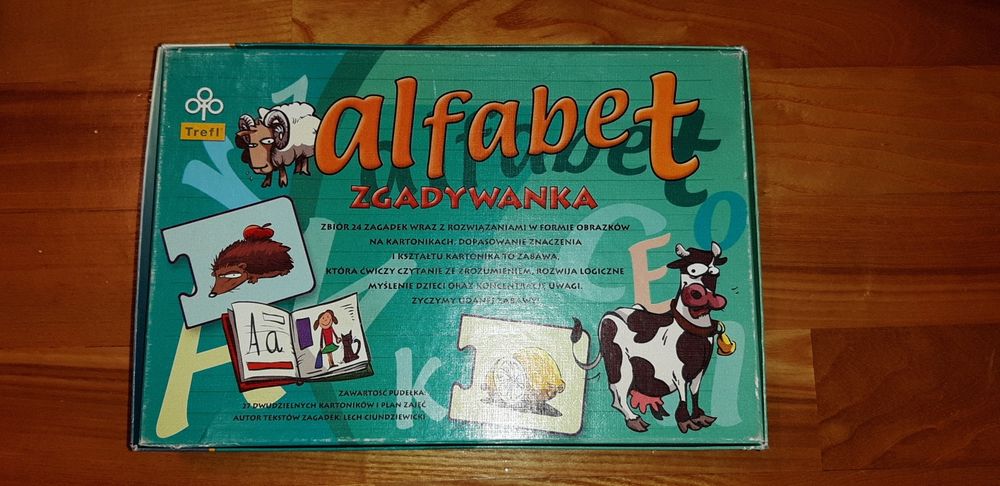 Alfabet zgadywanka - gra edukacyjna