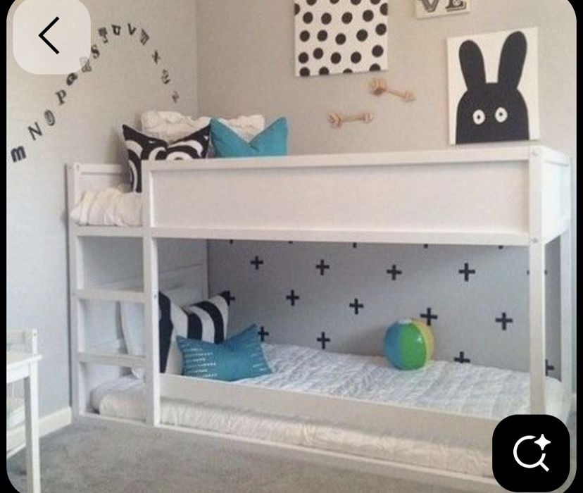 Łóżko 90x200 IKEA KURA