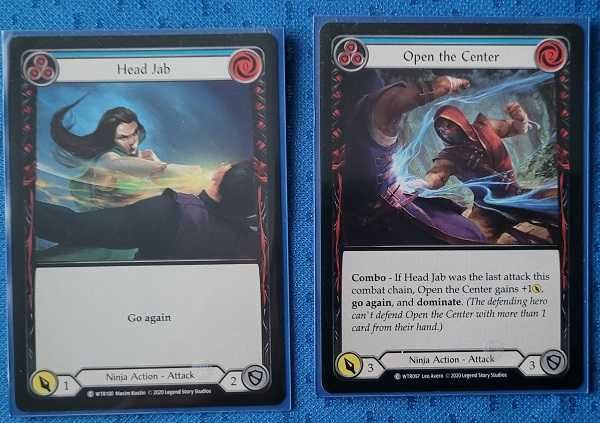 Flesh and Blood talia Ira - Hero Deck niebieski