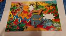 Puzzle Kubuś Puchatek 60 elementów. Braki