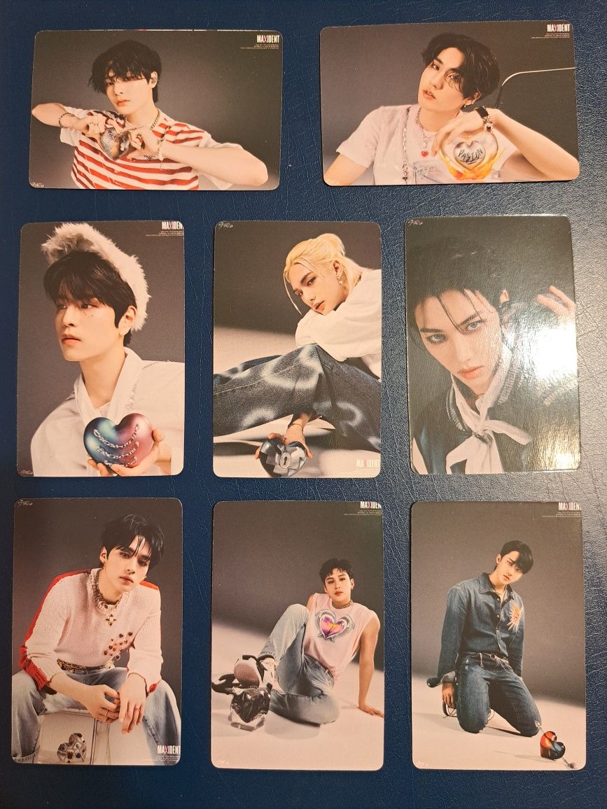 Stray kids maxident lomo cards