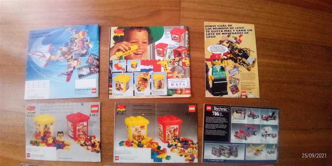 Lego - Catálogos lego de 1974 a 2013