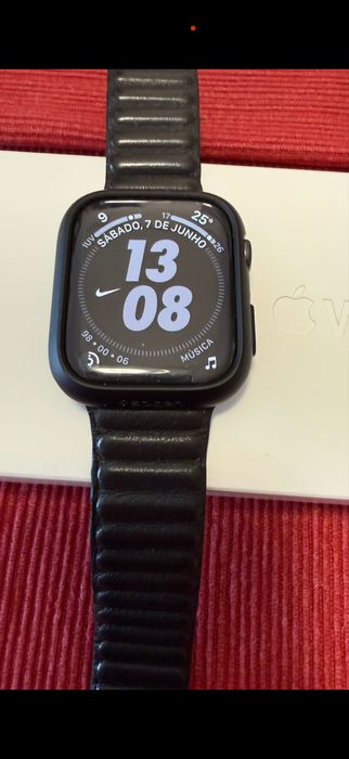 Apple watch 7 45mm Stanless Seel (Aço) safira 5G