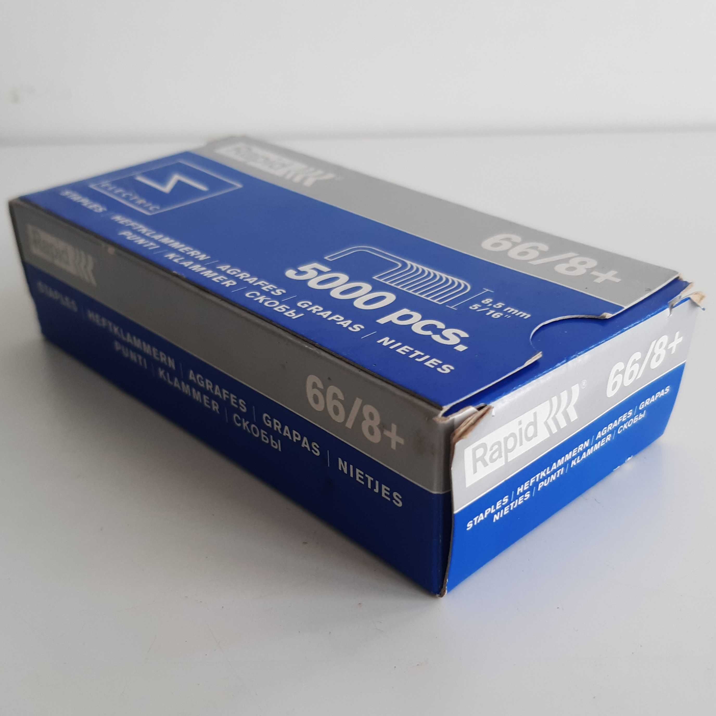 Caixa Nova 5000 Agrafos Rapid Electric 8,5mm - 66/8+