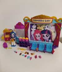 Zestaw kino my little pony MLP Equestria girls mini cinema lalka kucyk