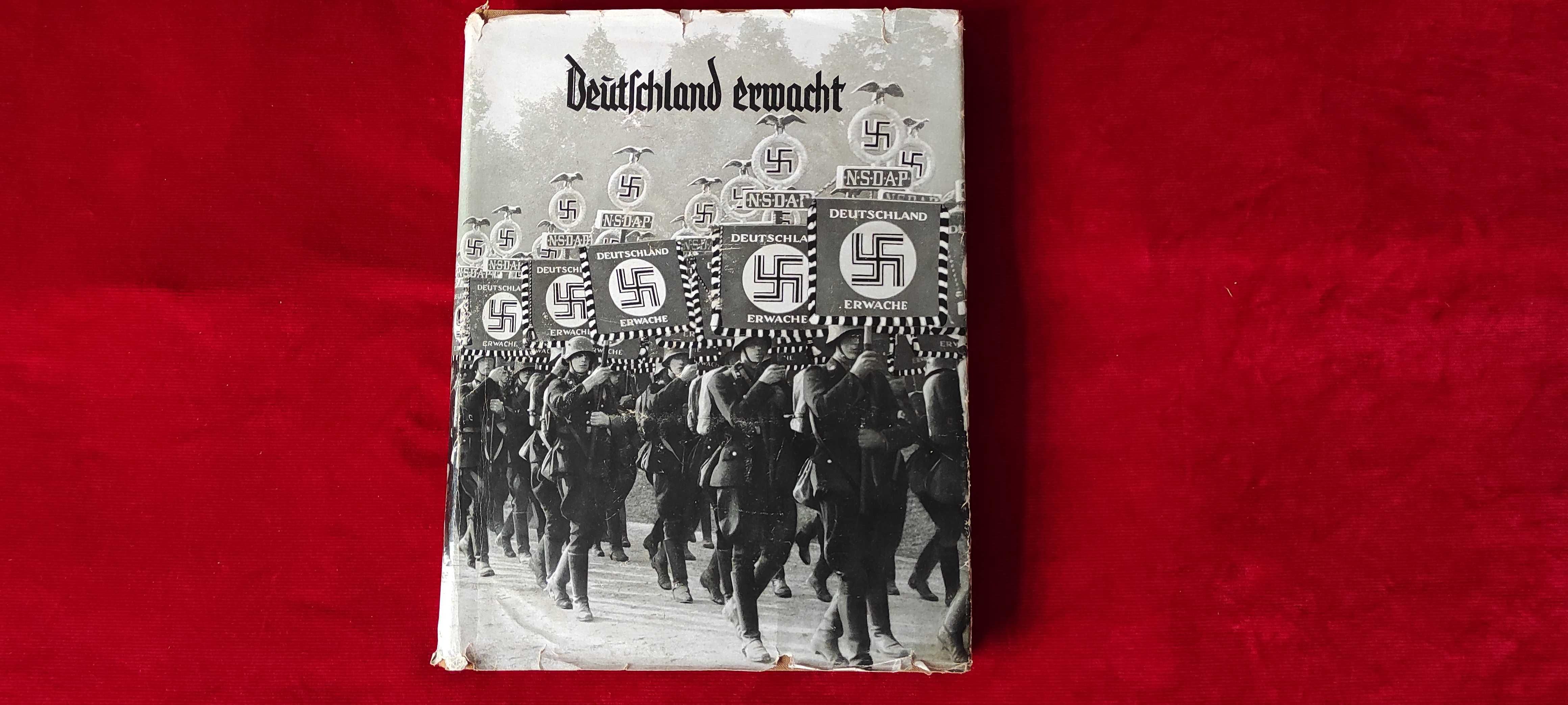 Старинный Большой нацистский альбом 1933 год. III Reich.