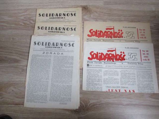 Solidarność Gorzowska numer 37 z 14.10. 1981 r.
