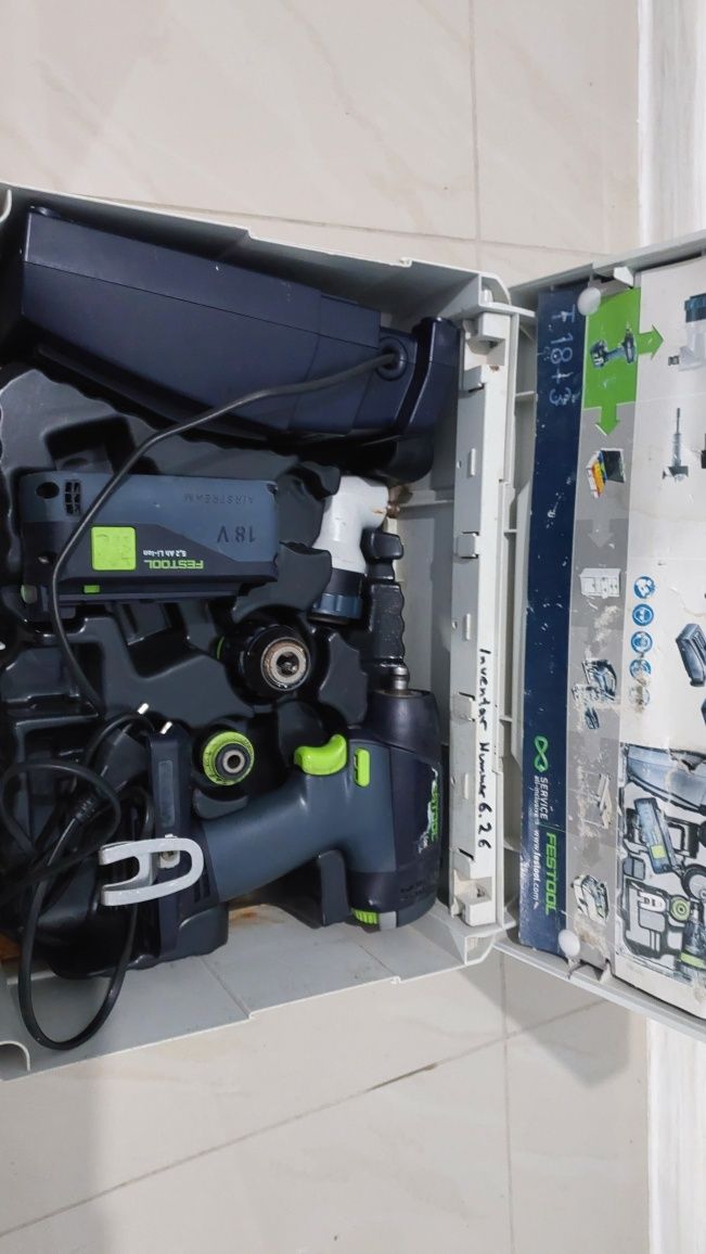 Акумуляторний дриль-шуруповерт Festool T 18+3 C