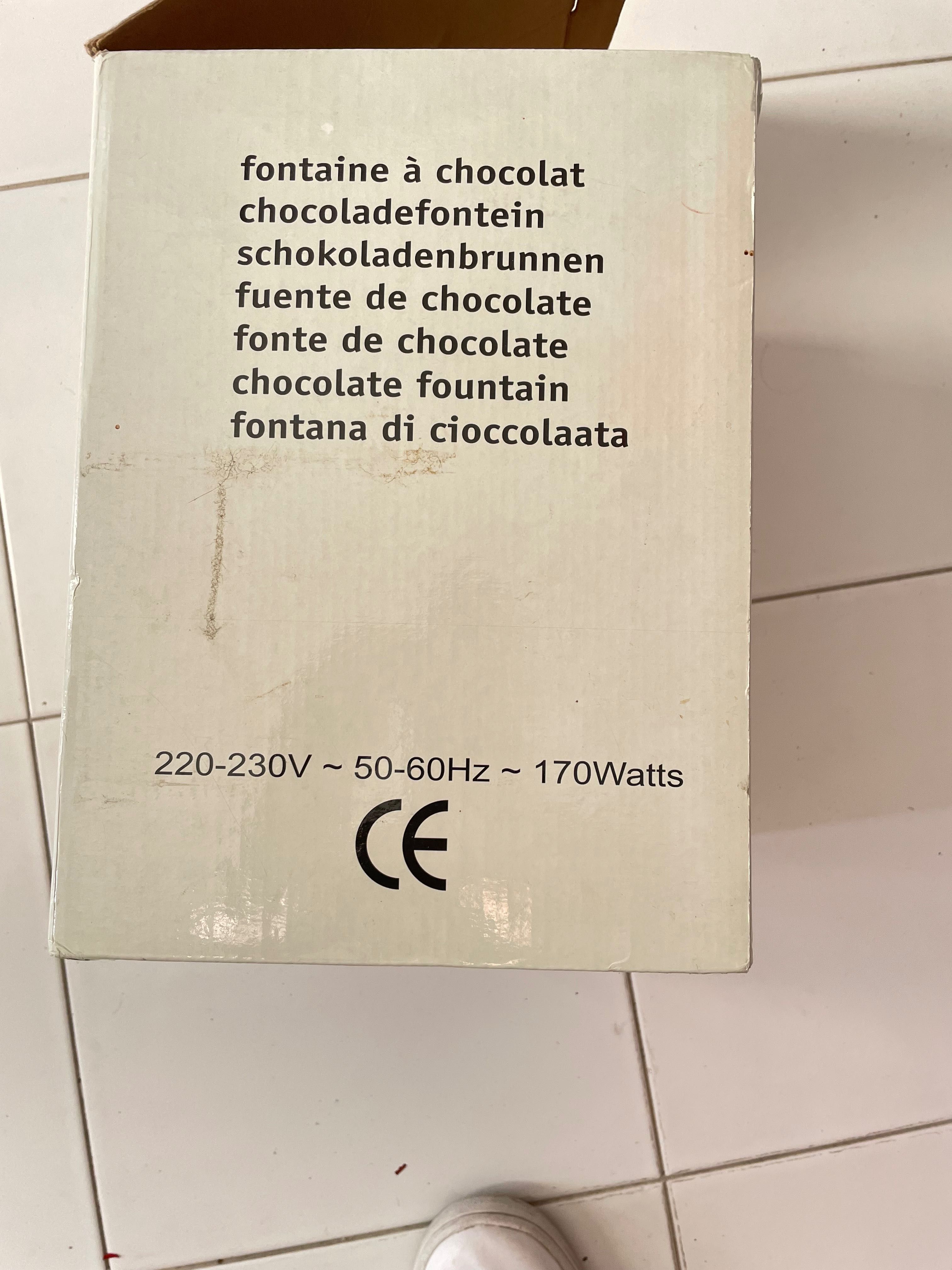 Fonte de Chocolate vintage