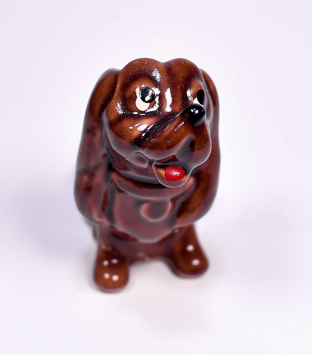 Piesek Jamnik - Porcelit 13x12