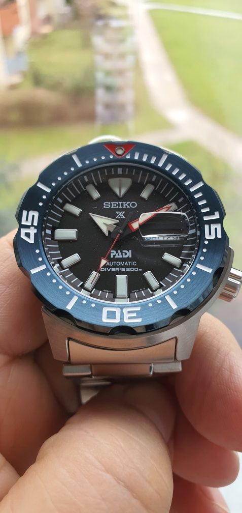 Zegarek Seiko Monster PADI SRPE27K1