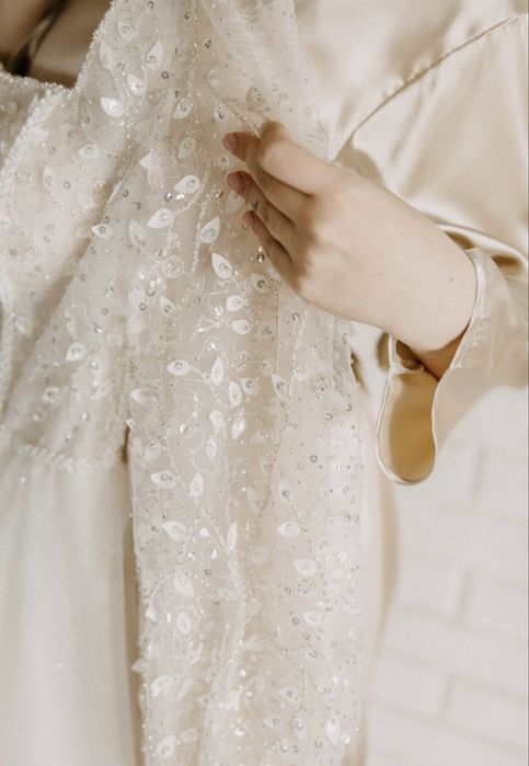 Suknia ślubna długi rękaw