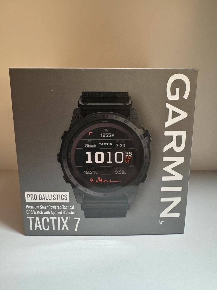 Garmin Tactix 7 Pro Ballistics Solar / Excelente estado