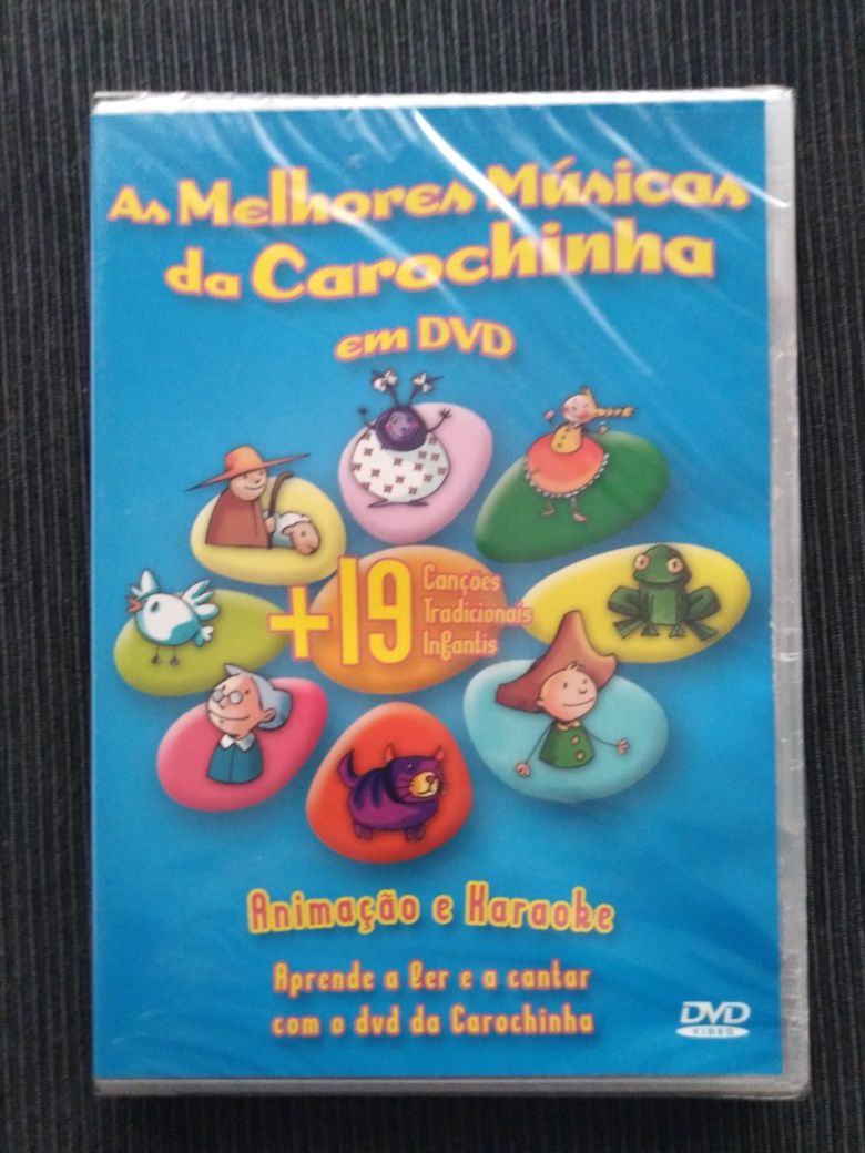 DVD As melhores Músicas da Carochinha Novo