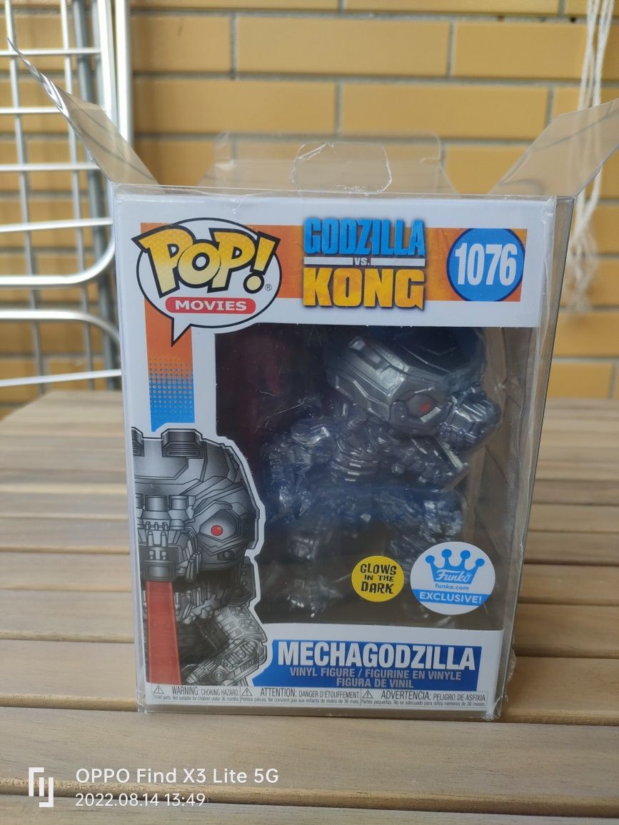 Funko pop movies Godzilla vs Kong - Mechagodzilla
Mechagodzilla
Glows