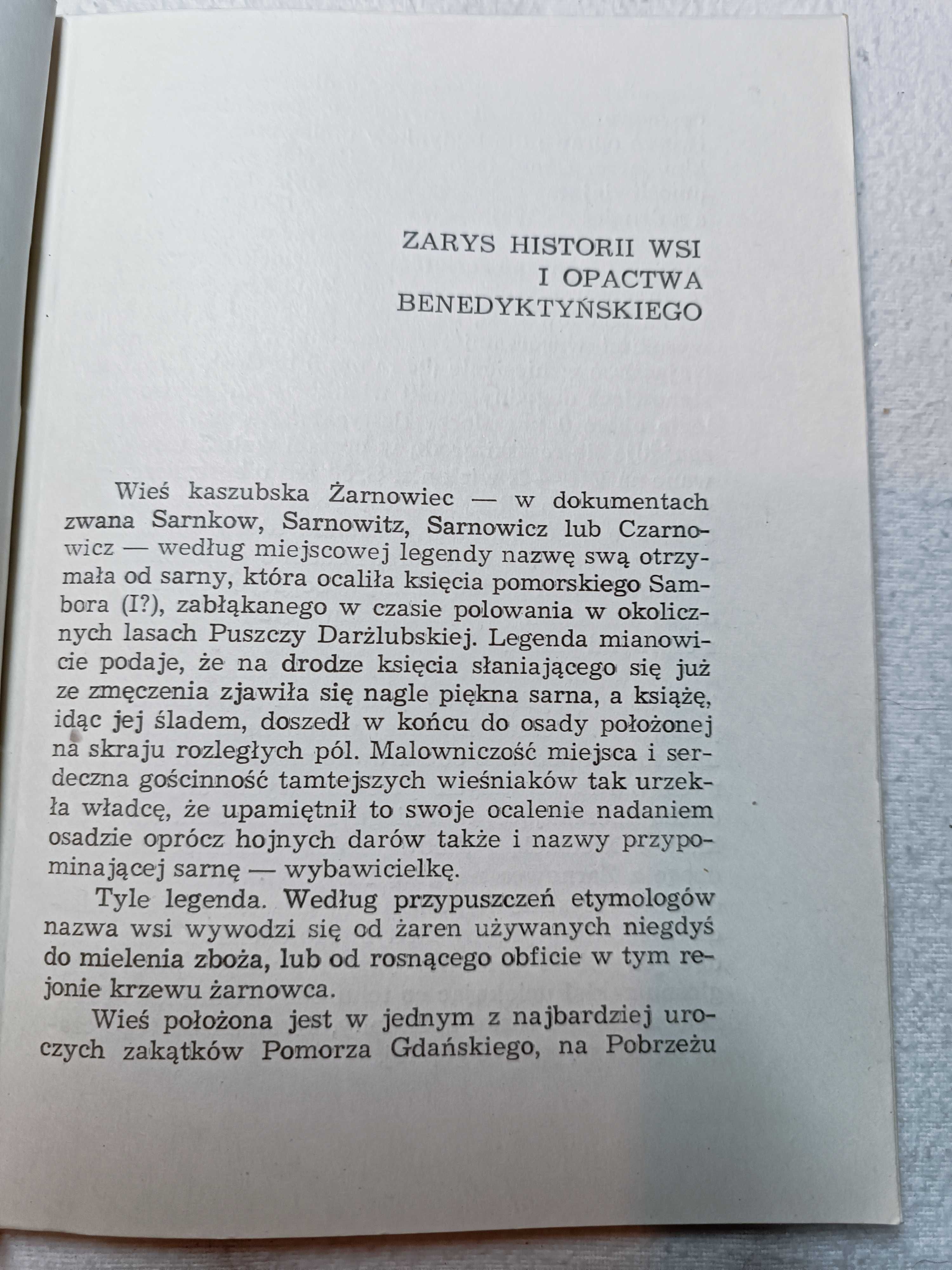 AN Żarnowiec Hanna Domańska Ossolineum 1977 SPIS