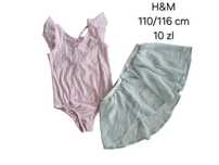 Komplet zestaw H&M baletnica Rozmiar 110/116 cm