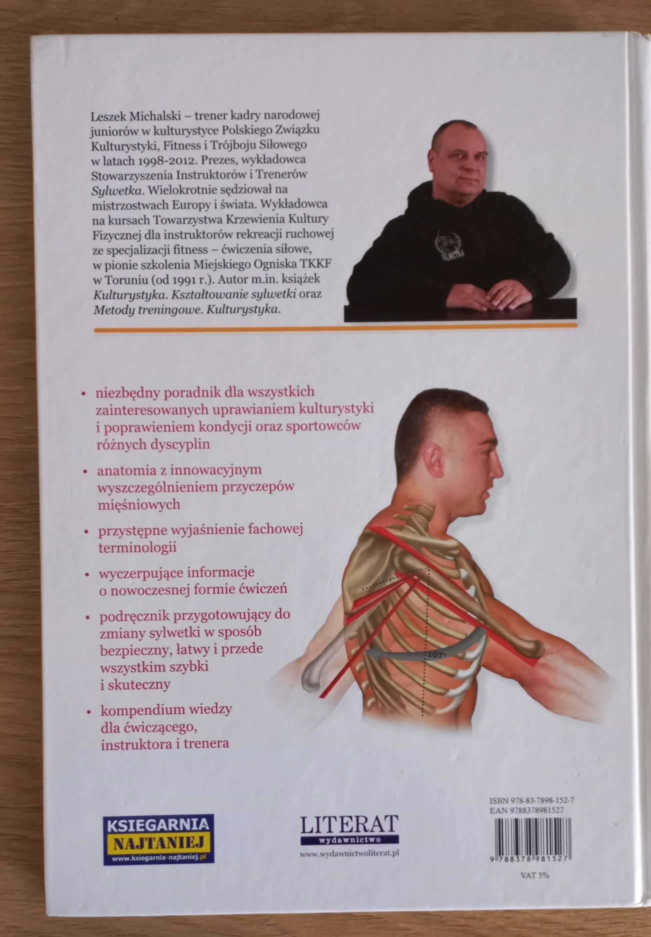 KULTURYSTYKA Muscle IQ Anatomia treningu siłowego Leszek Michalski