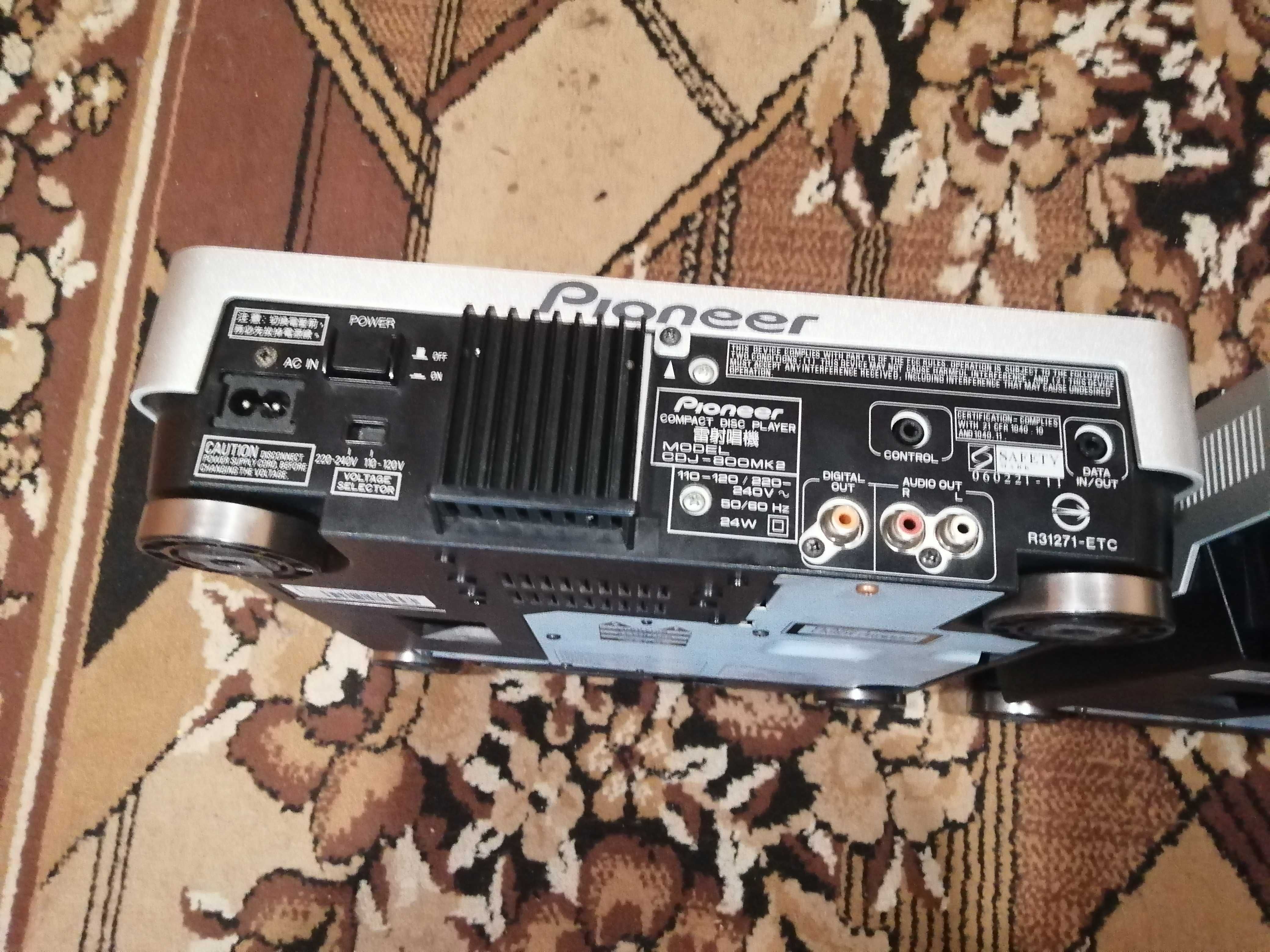 Pioneer CDJ-800 MK2 пара сд програвачів