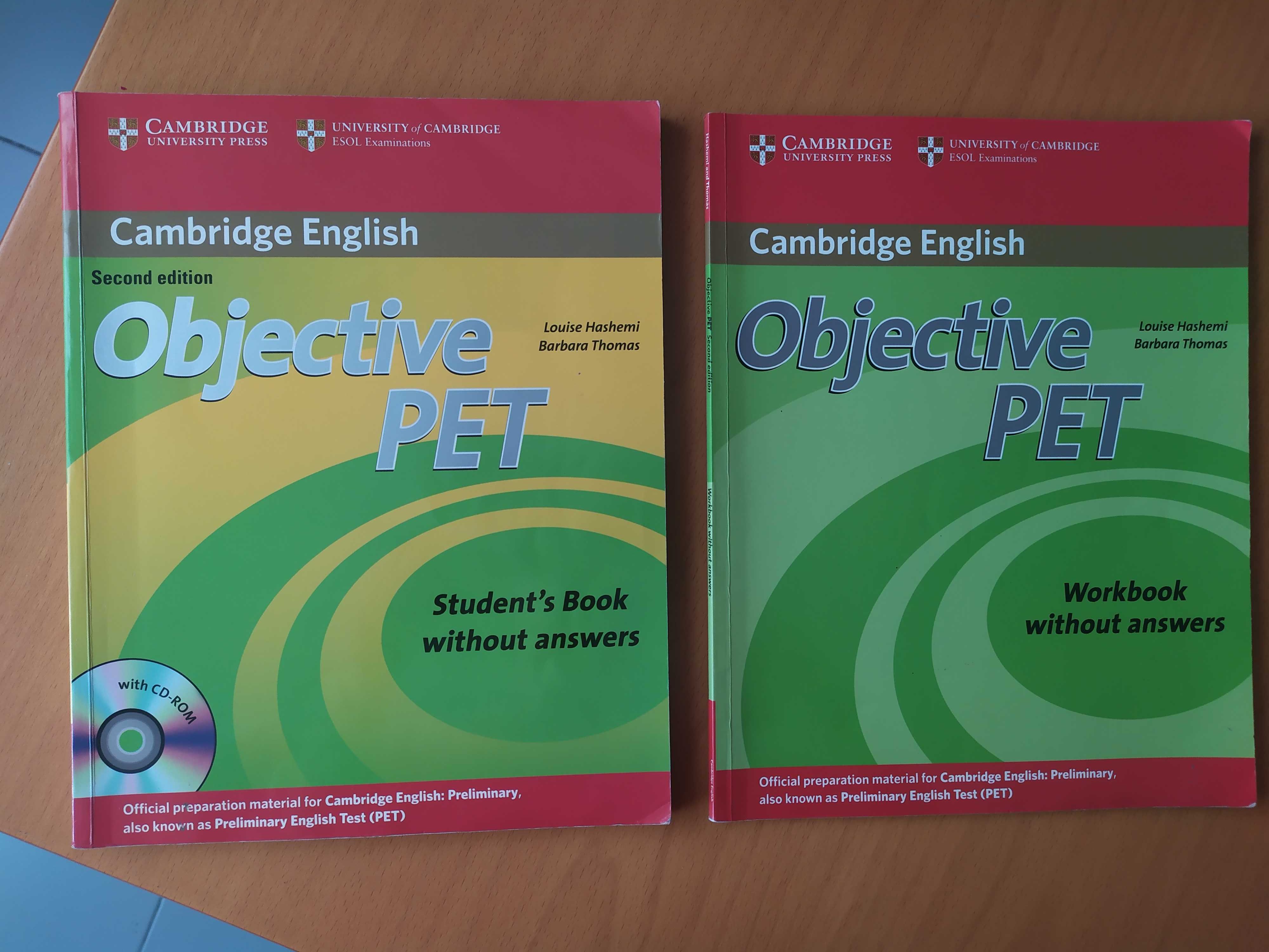 Cambridge English Pet e First (B1 e B2)