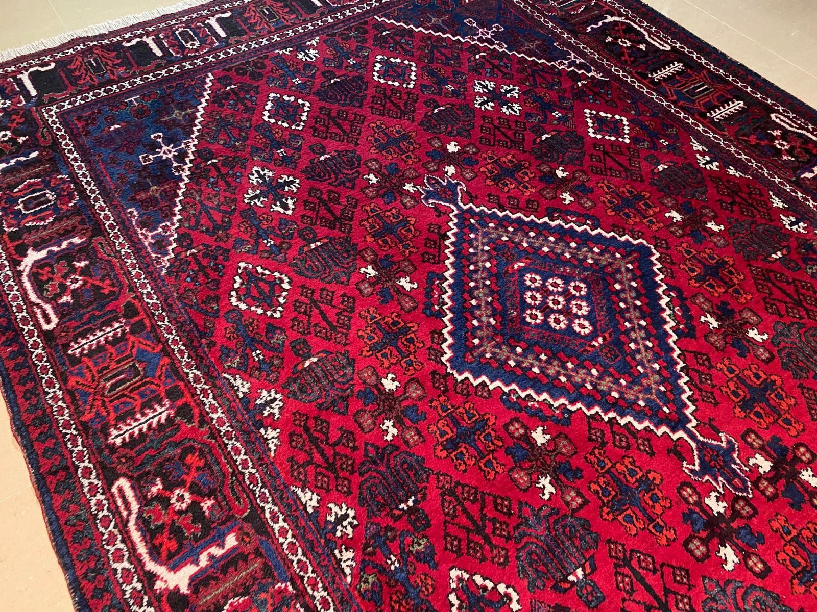 Joshaghan Persja Antyk 330 # 220 Ręcznie tkany wełniany dywan z Iranu