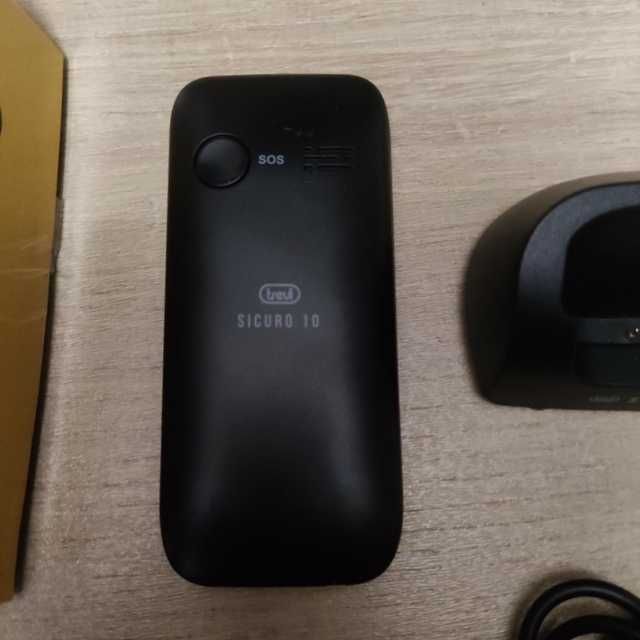 Trevi SICURO 10 czarny telefon komórkowy dla seniora