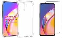 Etui Żelowe A-shock + Szkło Płaskie do Oppo Reno 5 Lite