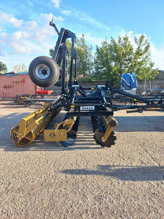 Brona talerzowa hydrauliczna JANPOL SHREK 4m 560 talerz daszek 600