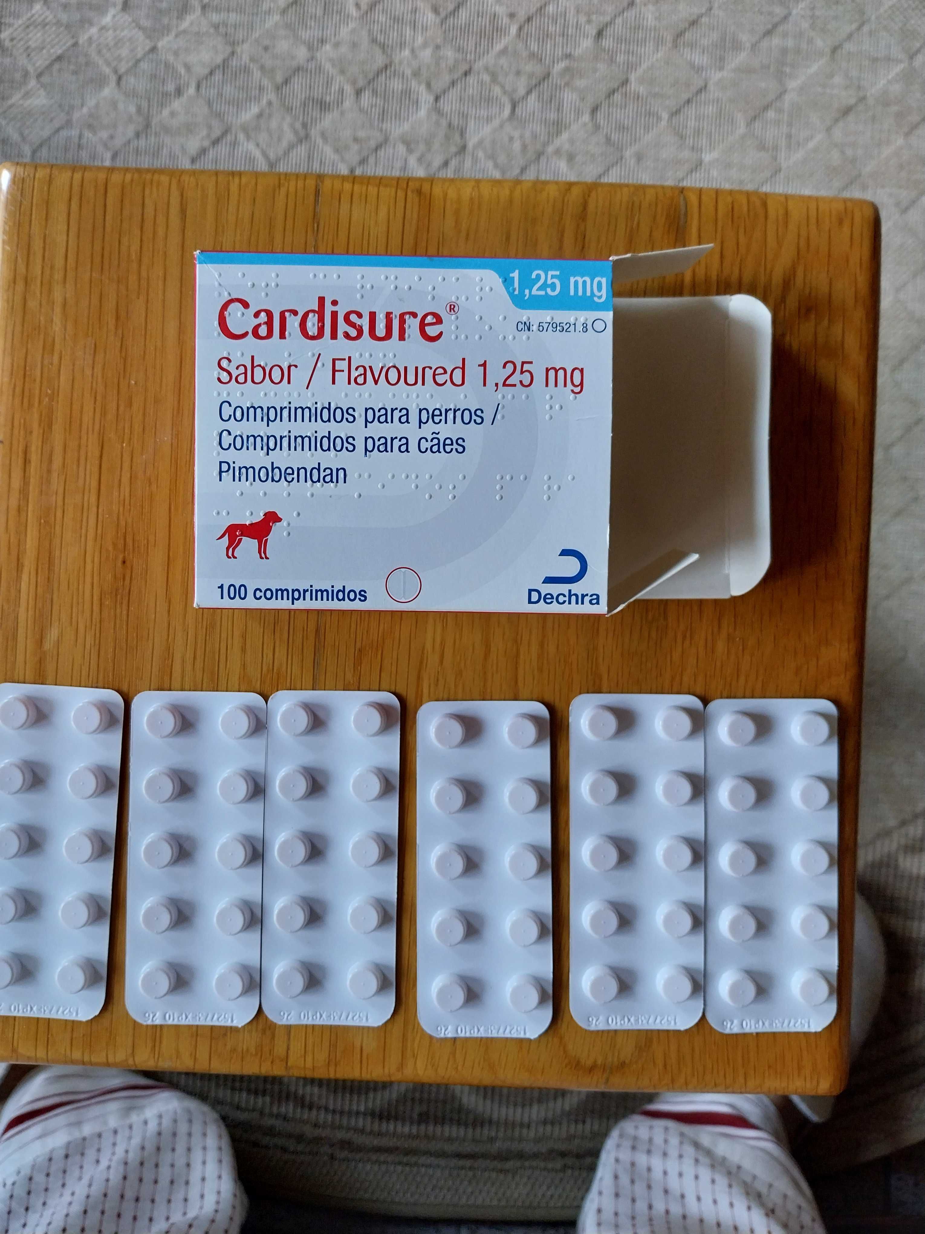 Cardisure cão 1,25 mg