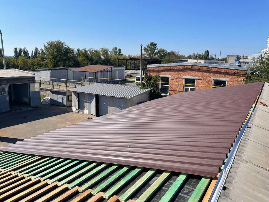 Кровля ,фасадные работы,сендвич панели.