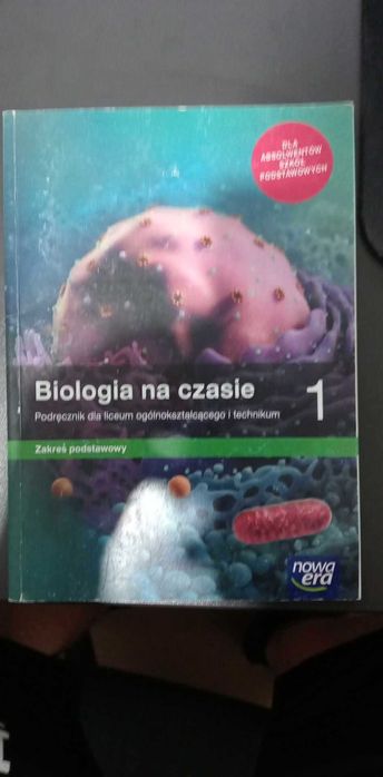 Biologia na czasie 1 Podręcznik Zakres podstawowy