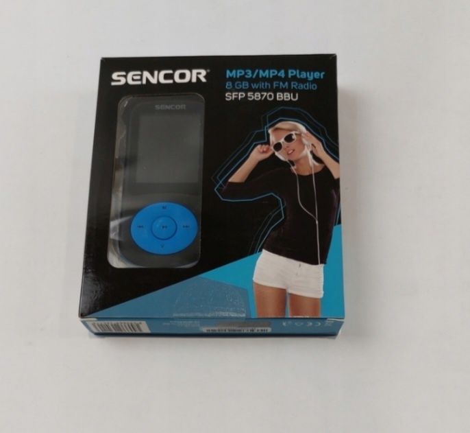 MP3 SENCOR FP 5870 niebieski 8 GB