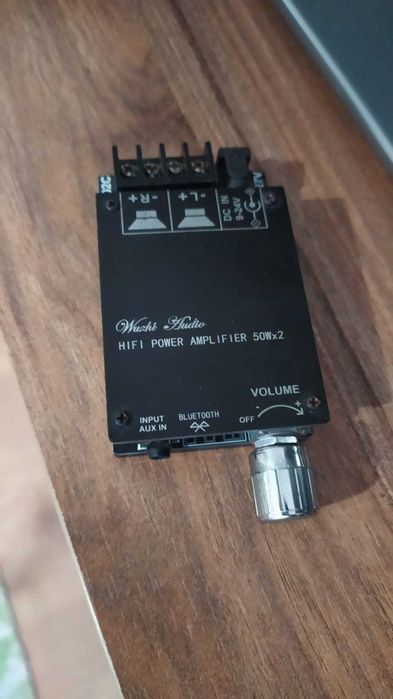 Amplificador bluetooth para colunas HIFI 50Wx2