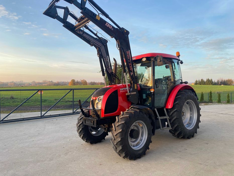 CIĄGNIK ZETOR PROXIMA 8541 PLUS TUR ŁYŻKA Sup St valtra fendt claas jd
