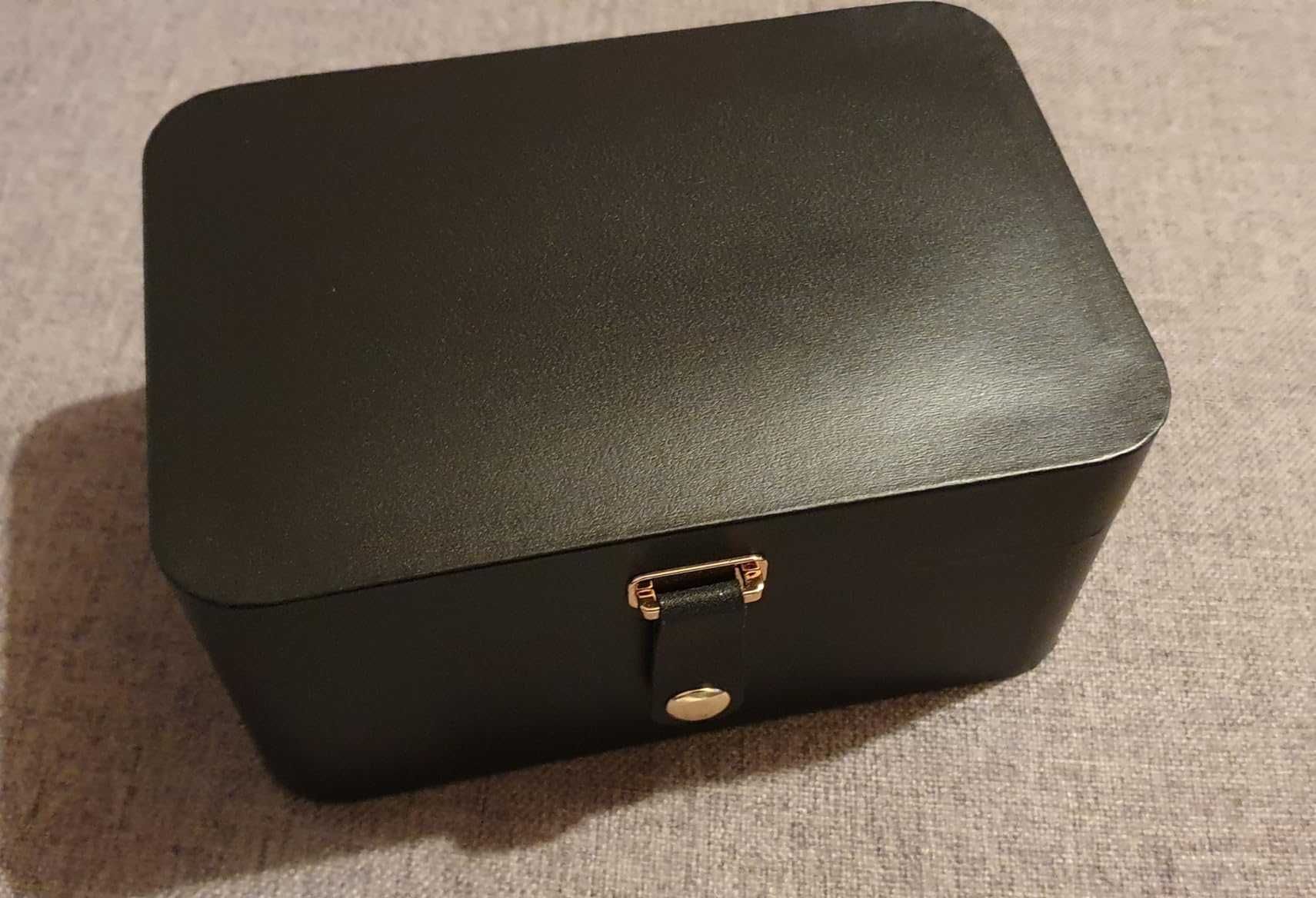 Duża podwójna szkatułka organizer kuferek na biżuterię PREZENT