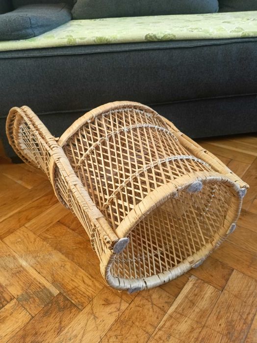 Wiklinowy fotel dla dziecka