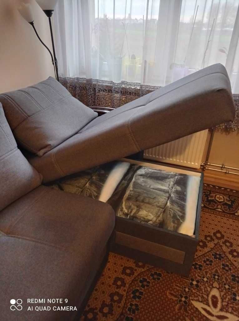 Narożnik z funkcją spania