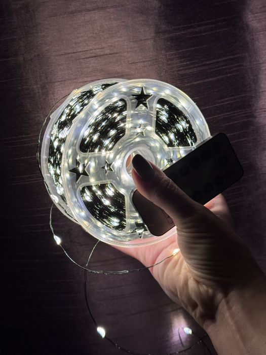 Гірлянда роса катушка 200 м