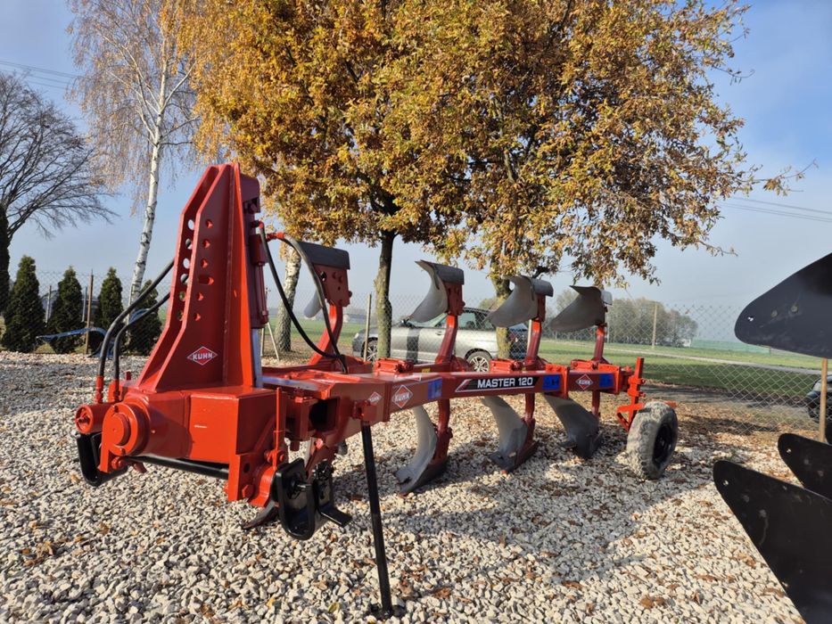 Pług 4 skibowy Obrotowy kuhn master !! Non-Stop!! Overum!! Idealny!