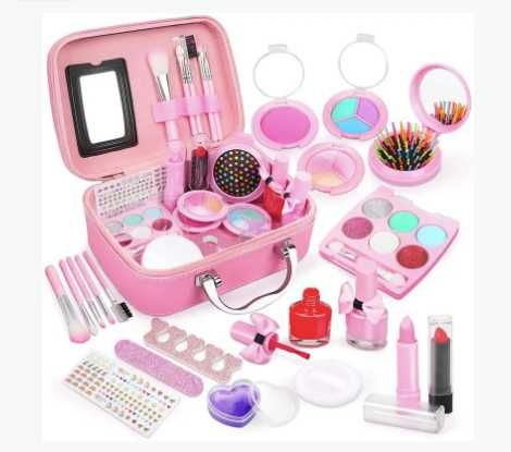 Дитячий набір косметика в рожевій сумці валізи 2005I для дівчинки