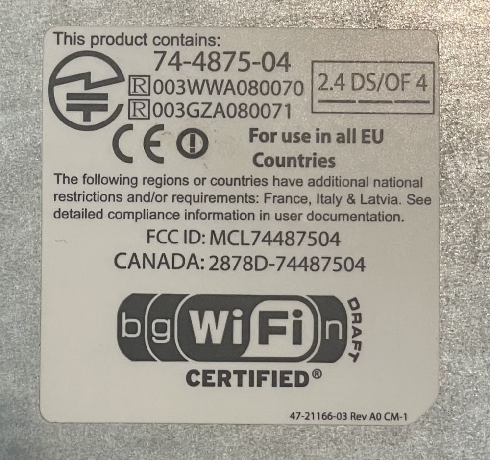 Профессиональный (промышленный) роутер с WI-FI CISCO881W-GN-E-K9 V03