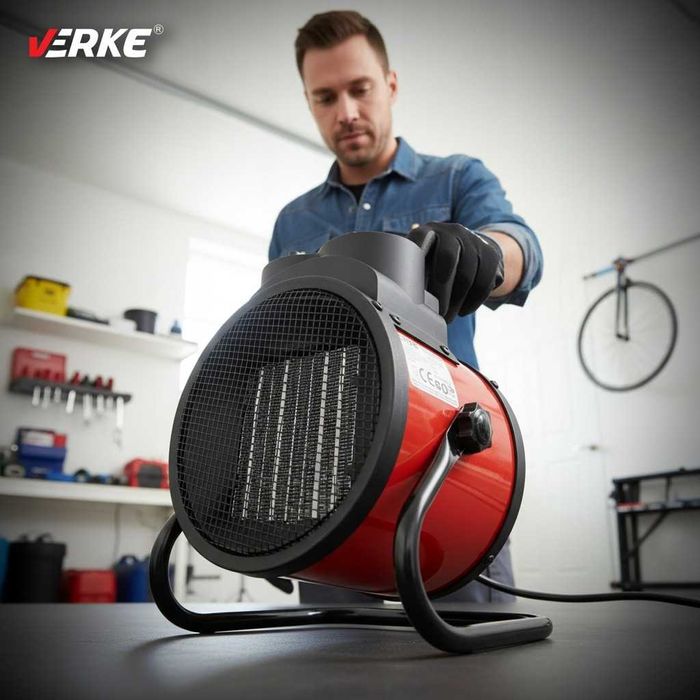 NAGRZEWNICA ELEKTRYCZNA 2000W Termowentylator Ogrzewacz Farelka